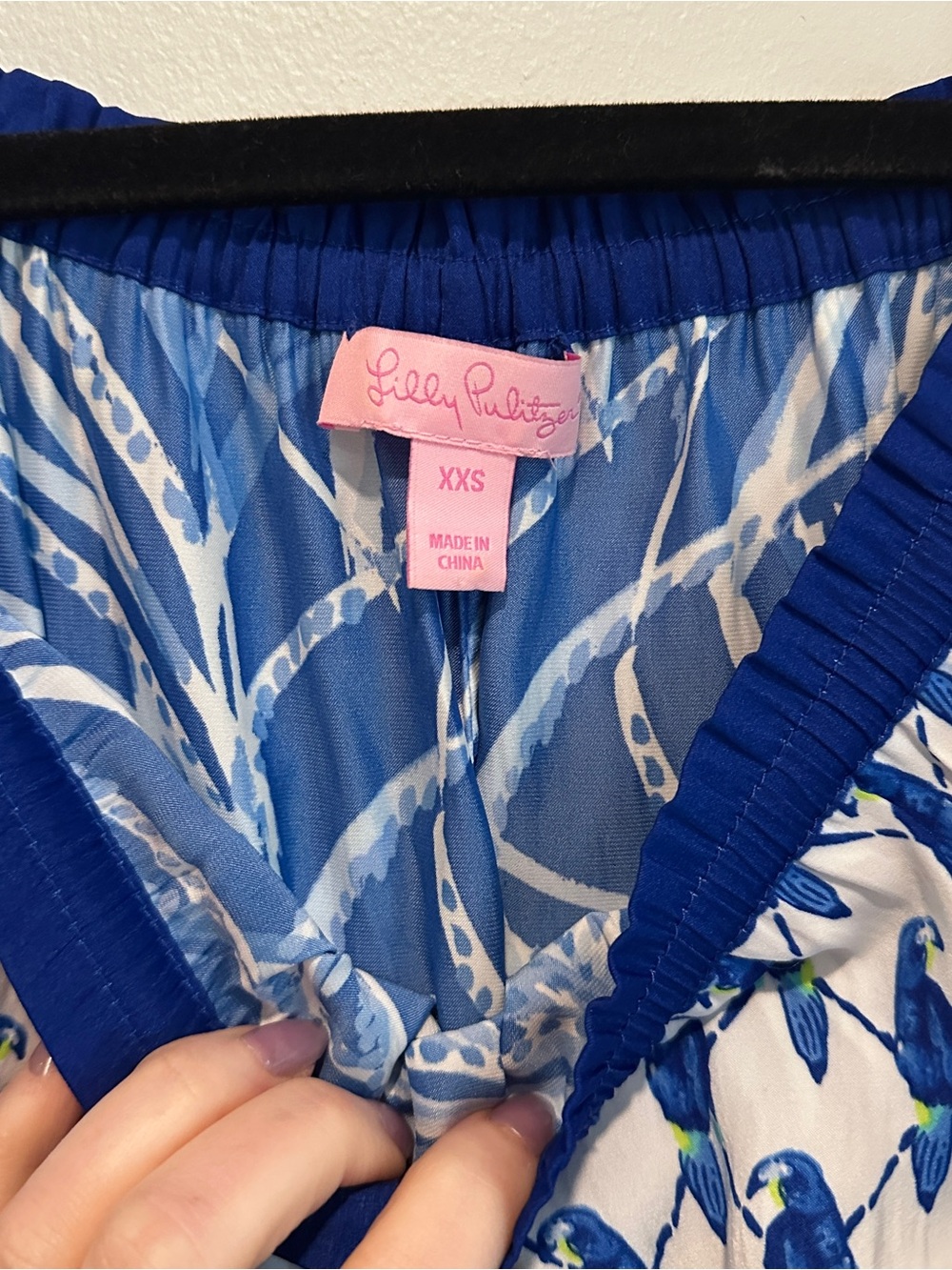 Lilly Pulitzer Alicia Maxi Dress Blue Twilight XXS Vguc - Picture 6 of 8